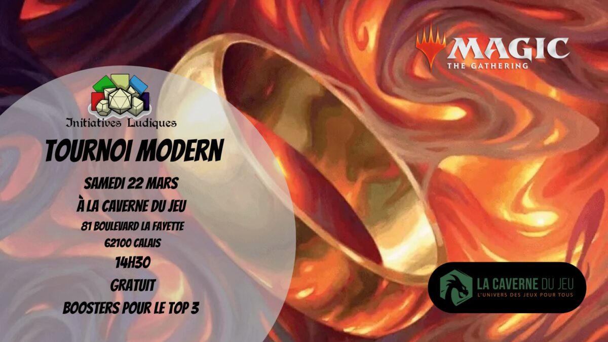 Tournoi Magic l'Assemblée Modern - 22 Mars 2025